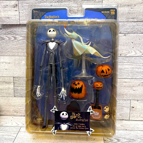 Figurine Jack Skellington Cercueil – Tim Burton – Jun Planning 2001